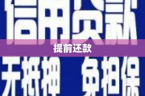 图木舒克提前还款