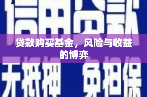 图木舒克贷款购买基金，风险与收益的博弈