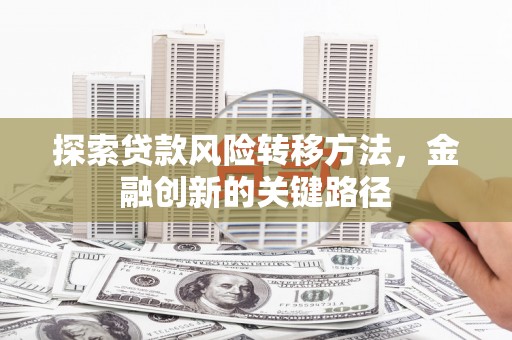 图木舒克探索贷款风险转移方法，金融创新的关键路径