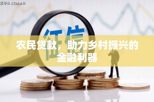 图木舒克农民贷款，助力乡村振兴的金融利器