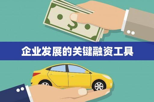 图木舒克企业发展的关键融资工具