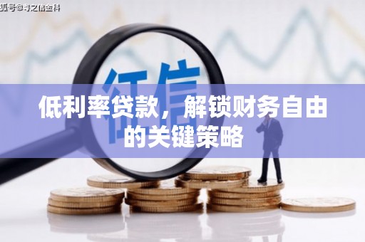 图木舒克低利率贷款，解锁财务自由的关键策略
