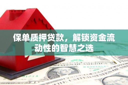 图木舒克保单质押贷款，解锁资金流动性的智慧之选