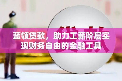 图木舒克蓝领贷款，助力工薪阶层实现财务自由的金融工具