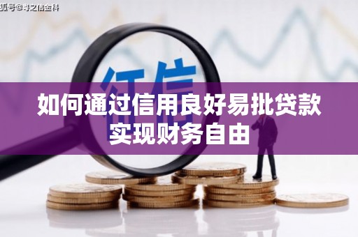 图木舒克如何通过信用良好易批贷款实现财务自由