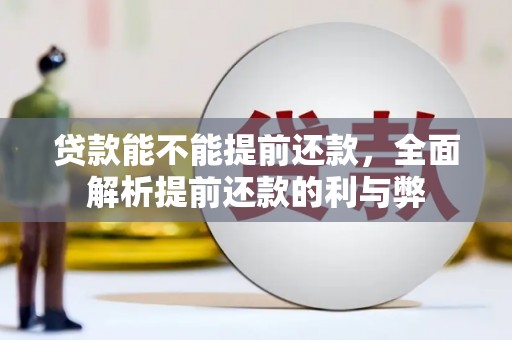 图木舒克贷款能不能提前还款，全面解析提前还款的利与弊