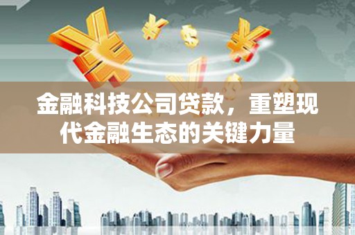 图木舒克金融科技公司贷款，重塑现代金融生态的关键力量