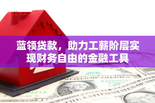 图木舒克蓝领贷款，助力工薪阶层实现财务自由的金融工具